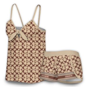 COACH | Premium Women's Tank Top & Shorts Sleep Set SSS195-CCH-HYT-TT-09062503