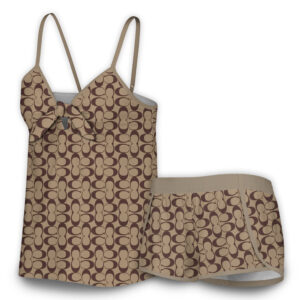 COACH | Premium Women's Tank Top & Shorts Sleep Set NK 120525