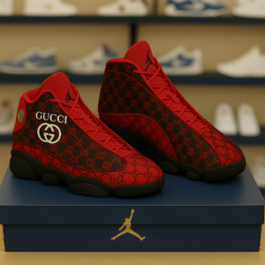 Gucci | Luxury Air Jordan 13 Sneaker TD44