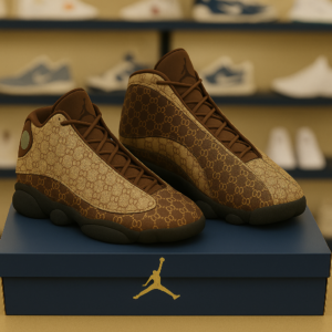 Gucci | Luxury Air Jordan 13 Sneaker TD41