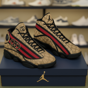 Gucci | Luxury Air Jordan 13 Sneaker TD36