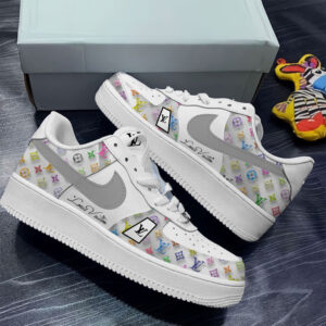 Louis Vuitton | New 2025 Embroidered logo Limited Stock  Signature AF1 TD94