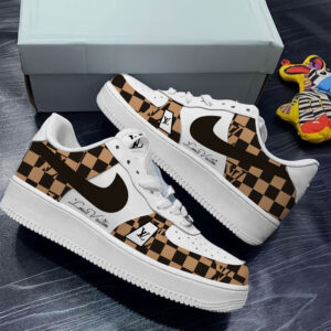 Louis Vuitton | New 2025 Embroidered logo Limited Stock  Signature AF1 TD95