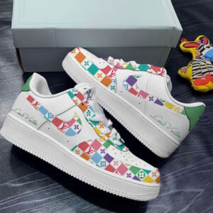 Louis Vuitton | New 2025 Embroidered logo Limited Stock  Signature AF1 TD76