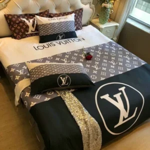 Louis Vuitton | Premium Luxury Brand Bedding Set TD71