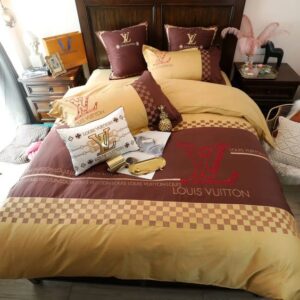 Louis Vuitton | Premium Luxury Brand Bedding Set TD158