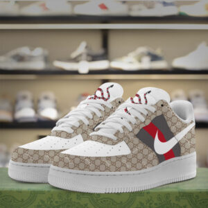 Gucci | New 2025 Embroidered logo Limited Stock Signature AF1 TD165