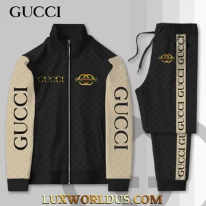 GUCCI | Premium Stand Collar Jacket & Pants Set 2025 TD35