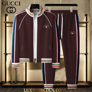 GUCCI | Premium Stand Collar Jacket & Pants Set 2025 TD17