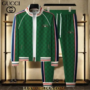 GUCCI | Premium Stand Collar Jacket & Pants Set 2025 TD4