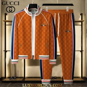 GUCCI | Premium Stand Collar Jacket & Pants Set 2025 TD7