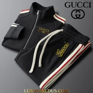 GUCCI | Premium Stand Collar Jacket & Pants Set 2025 TD18
