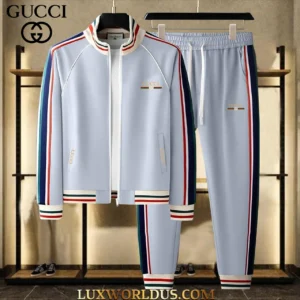 GUCCI | Premium Stand Collar Jacket & Pants Set 2025 TD13