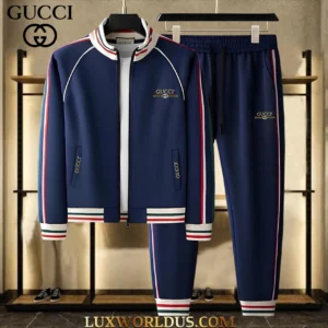 GUCCI | Premium Stand Collar Jacket & Pants Set 2025 TD14