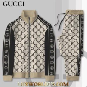 GUCCI | Premium Stand Collar Jacket & Pants Set 2025 TD36