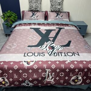Louis Vuitton | Premium Luxury Brand Bedding Set TD163