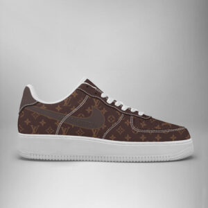Louis Vuitton | Luxury Brand AF1 Sneakers with embossed logo TD10