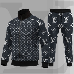 Louis Vuitton | New Released High Quality Stand Collar Jacket and Sweatpants Set TD3