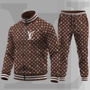 Louis Vuitton | New Released High Quality Stand Collar Jacket and Sweatpants Set TD5