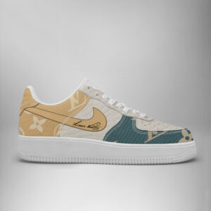 Louis Vuitton | Luxury Brand AF1 Sneakers with embossed logo TD15
