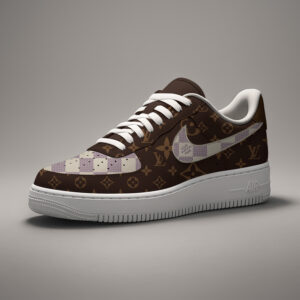 Louis Vuitton | Luxury Brand AF1 Sneakers with embossed logo TD18