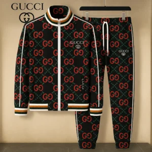 GUCCI | Premium Stand Collar Jacket & Pants Set 2025 TD6