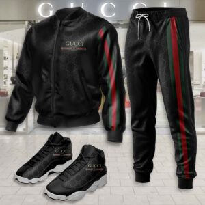 Gucci | Limited Edition Winter Tracksuits Match AJ 13 Sneaker TD5