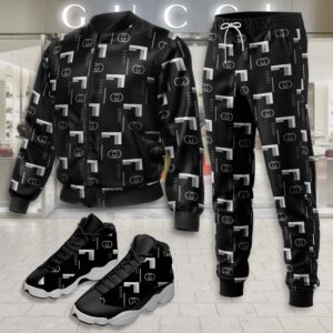 Gucci | Limited Edition Winter Tracksuits Match AJ 13 Sneaker TD7