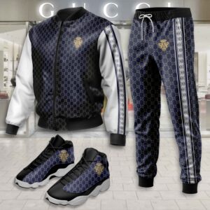 Gucci | Limited Edition Winter Tracksuits Match AJ 13 Sneaker TD25