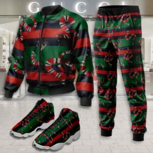 Gucci | Limited Edition Winter Tracksuits Match AJ 13 Sneaker TD29