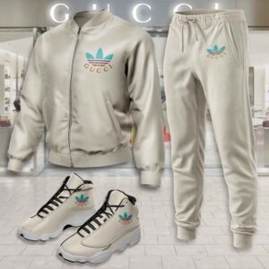 Gucci | Limited Edition Winter Tracksuits Match AJ 13 Sneaker TD22