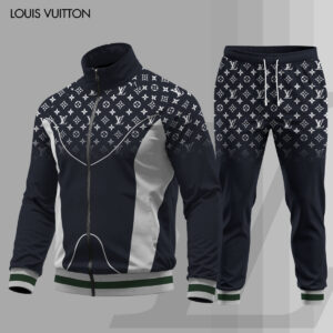 Louis Vuitton | New Released High Quality Stand Collar Jacket and Sweatpants Set TD8