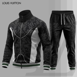 Louis Vuitton | New Released High Quality Stand Collar Jacket and Sweatpants Set TD13