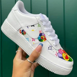 Louis Vuitton | New 2025 Embroidered logo Limited Stock  Signature AF1 TD34