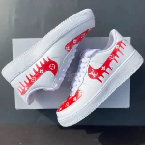 Louis Vuitton | New 2025 Embroidered logo Limited Stock  Signature AF1 TD35
