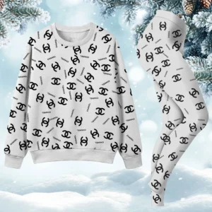 Chanel | Premium Sweatshirt and Leggings Set 2025 TD18