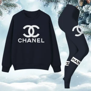 Chanel | Premium Sweatshirt and Leggings Set 2025 TD19