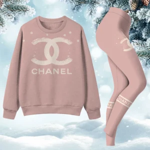 Chanel | Premium Sweatshirt and Leggings Set 2025 TD15