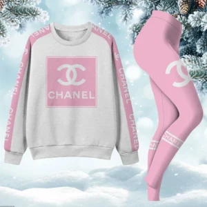 Chanel | Premium Sweatshirt and Leggings Set 2025 TD11