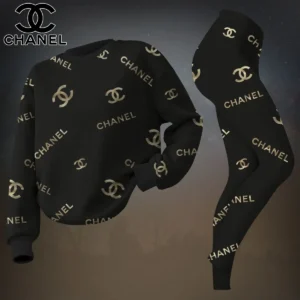 Chanel | Premium Sweatshirt and Leggings Set 2025 TD30