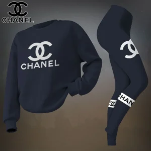 Chanel | Premium Sweatshirt and Leggings Set 2025 TD32