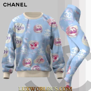 Chanel | Premium Sweatshirt and Leggings Set 2025 TD41