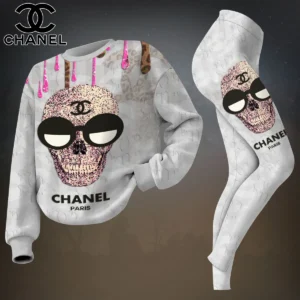 Chanel | Premium Sweatshirt and Leggings Set 2025 TD40