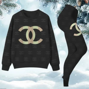 Chanel | Premium Sweatshirt and Leggings Set 2025 TD21