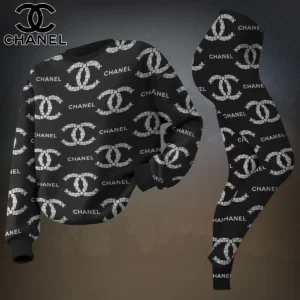 Chanel | Premium Sweatshirt and Leggings Set 2025 TD38