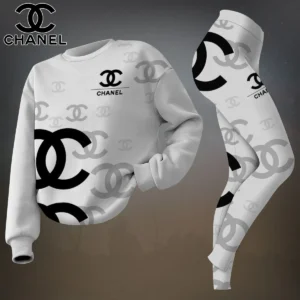 Chanel | Premium Sweatshirt and Leggings Set 2025 TD28