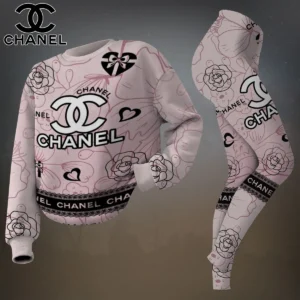Chanel | Premium Sweatshirt and Leggings Set 2025 TD39