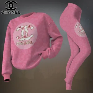 Chanel | Premium Sweatshirt and Leggings Set 2025 TD33