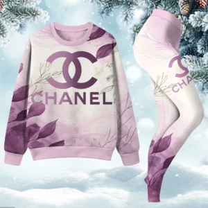 Chanel | Premium Sweatshirt and Leggings Set 2025 TD23