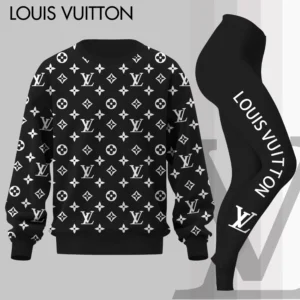 Louis Vuitton | Premium Sweatshirt and Leggings Set 2025 TD54